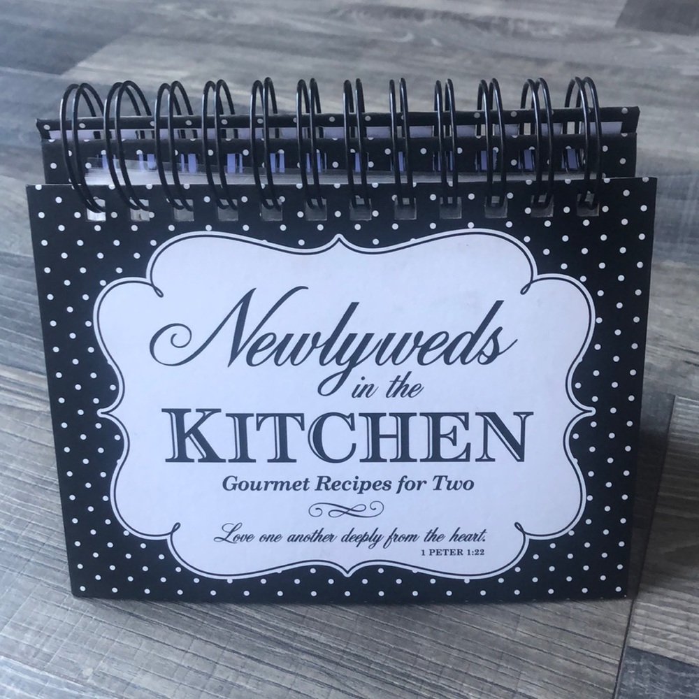 Newlyweds in Kitchen cook book. NWOT